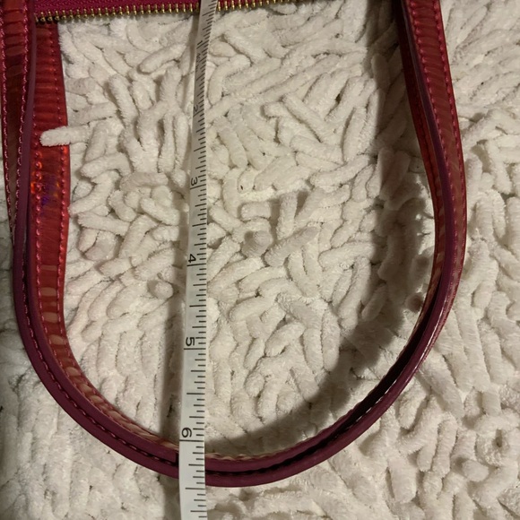 Kate Spade hand bag pink red gently used - Picture 12 of 12
